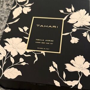 Tahari vanilla and Jasmine body lotion and bubble bath